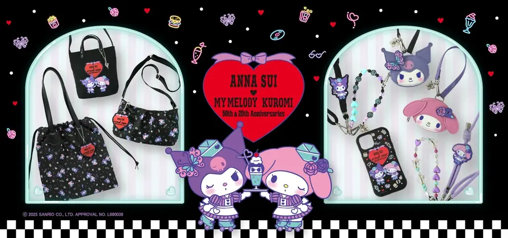 アナスイ×マイメロ発売