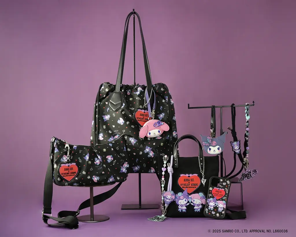 【ANNA SUI】マイメロディとクロミのアニバーサリーイヤーを盛り上げるコラボレーションアイテムが登場！ 画像 2