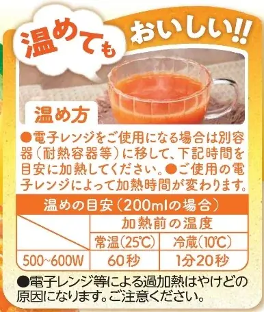 ~季節に合った果実の味わいでご家族の健康をサポート~ 季節限定「野菜生活100 温州みかんミックス」新発売 画像 3