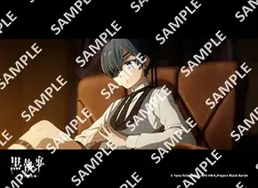 TVアニメ『黒執事 -緑の魔女編-』のコンテンツプリントがセブン‐イレブン店内マルチコピー機に登場 8月29日(金)から第三弾が販売開始! 画像 3