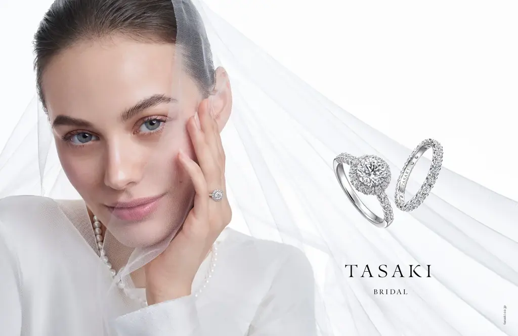 TASAKI、9/5開始のブライダルフェア　注目リングを展示