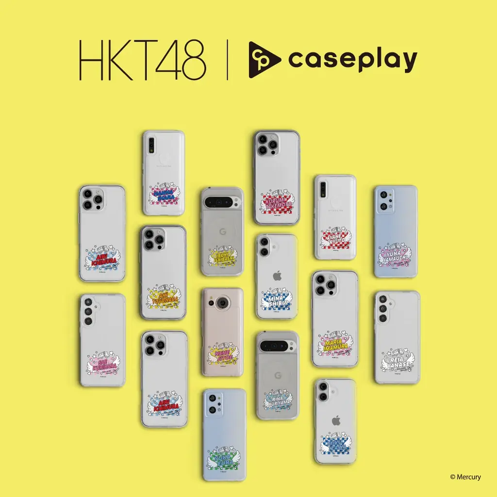 caseplay×HKT48 16デザインを9/3販売開始