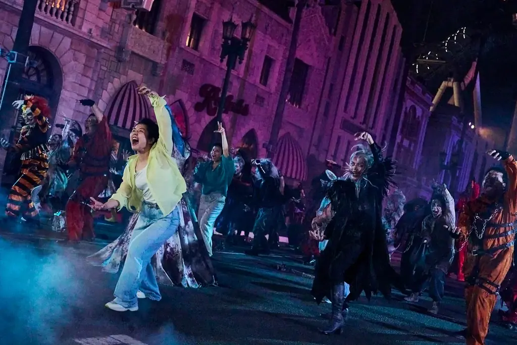 “正気を失う”恐怖で超絶叫!『ハロウィーン・ホラー・ナイト』本日先行公開・超狂暴化ゾンビが襲う『ストリート・ゾンビ』・「King Gnu」と初コラボの新曲『SO BAD』で超熱狂『ゾンビ・デ・ダンス』 画像 3