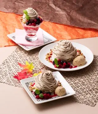 9月18日より、秋フェスタスイーツ販売スタート!秋の味覚「栗」を使用したクリームたっぷりの贅沢なスイーツを是非ご賞味ください。 画像 2