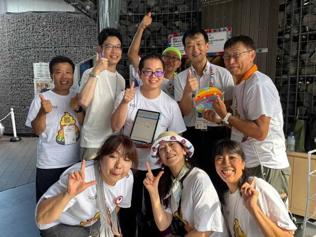 約20％がアクセス！紙×QRコード反響計測ツール「われどこ」。大阪・関西万博「PEACE TOILET JAPAN」成果レポート 画像 2