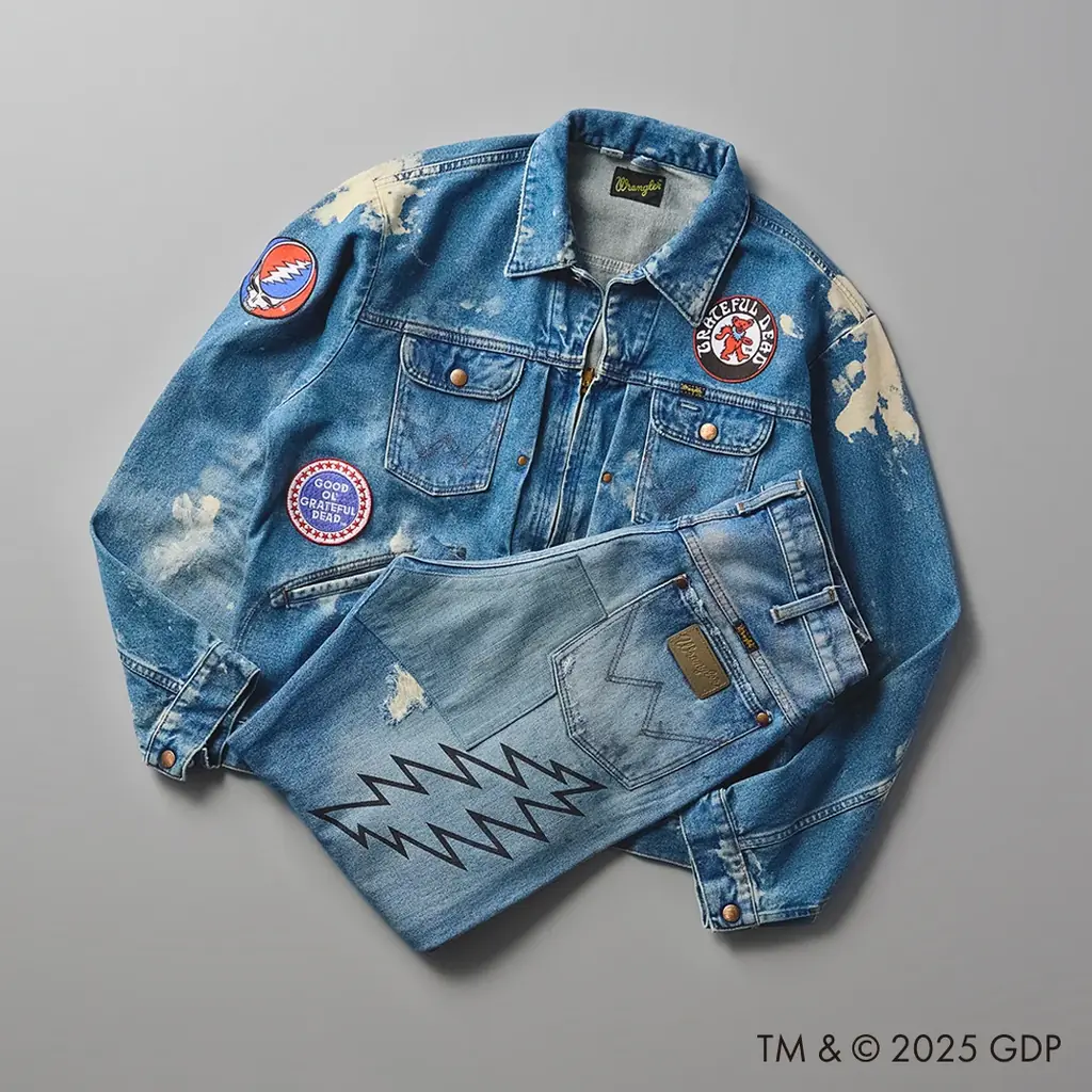 ジーンズブランドWranglerがGRATEFUL DEADとのコラボレーションコレクションを発売。 画像 1