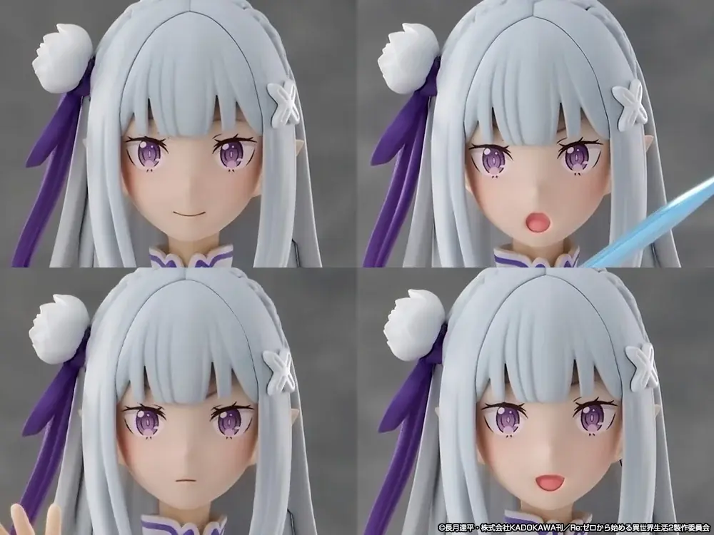 KADOKAWA PLASTIC MODEL SERIES 「Re:ゼロから始める異世界生活」 エミリア 予約開始! 画像 9