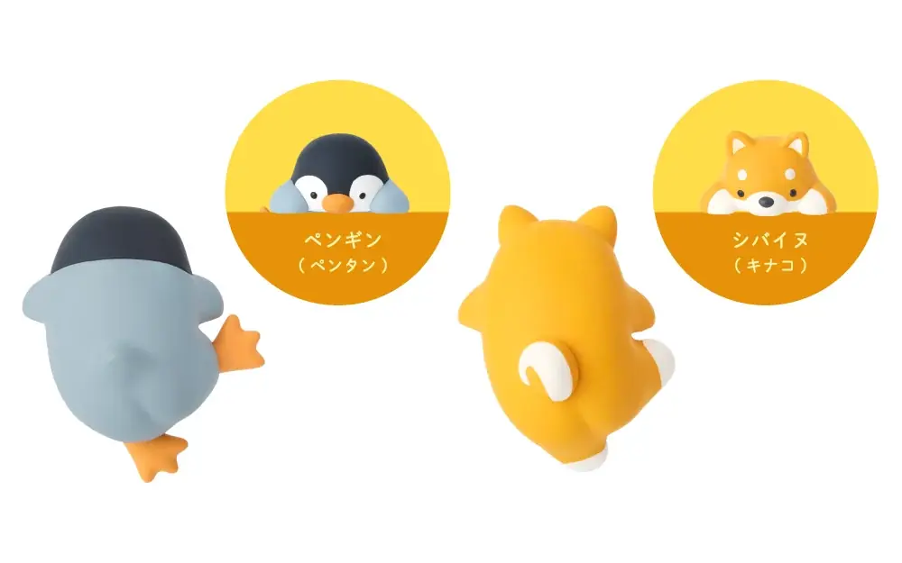 【ふんばるずがHIPPERSに変身！】 “猫背”なあなたを支えるぬいぐるみ「ふんばるず」より、デコレーションフィギュア『HIPPERS（ヒッパーズ）ふんばるず』が2025年9月17日(水)に発売決定！ 画像 10