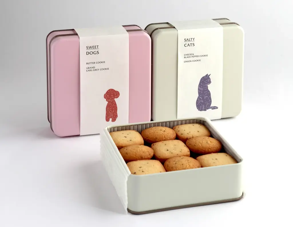 オリジナルクッキー缶発売