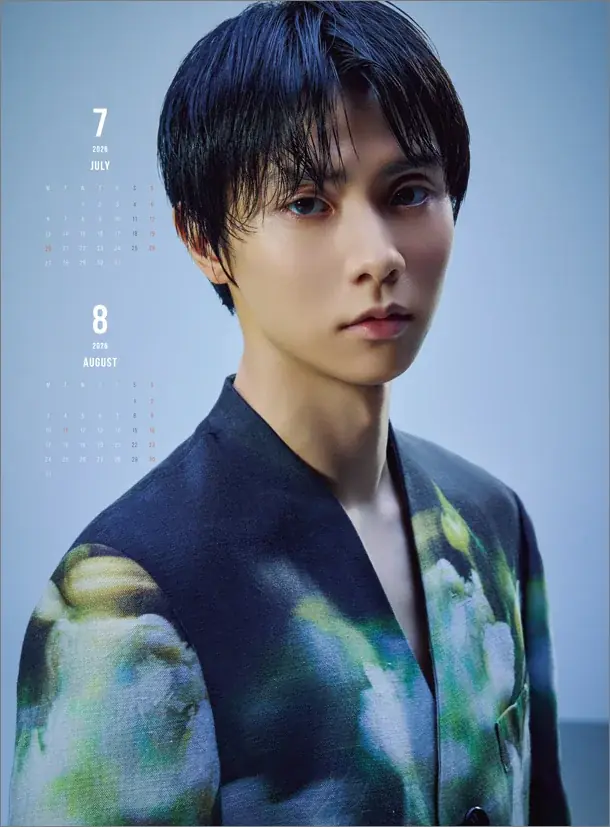 羽生結弦2026年カレンダー中面公開｜10月発売予定