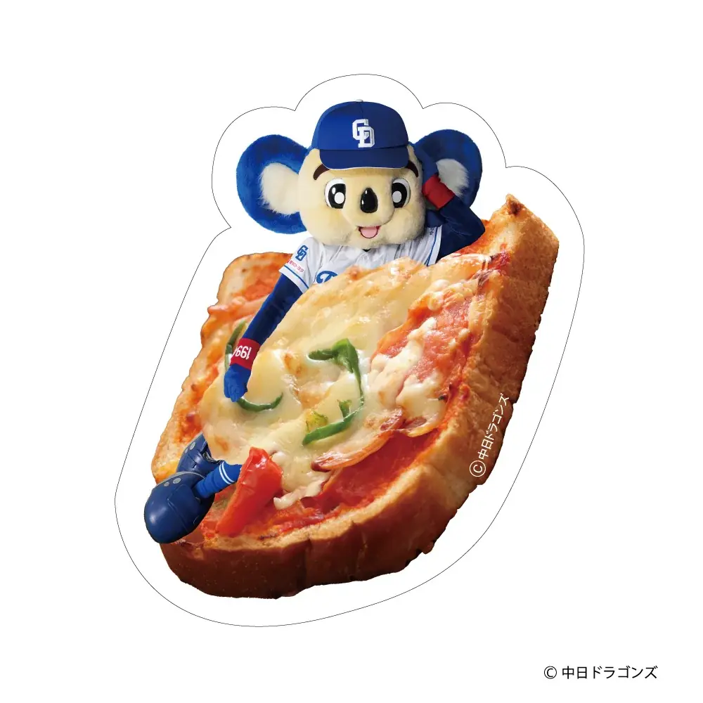 【新商品】食パンアレンジグルメと中日ドラゴンズ・ドアラを掛け合わせて生まれた文具『ドアラと食パン』が登場!愛知県内の一部郵便局店頭および全国の販売店、フタバオンラインショップで販売開始します 画像 7