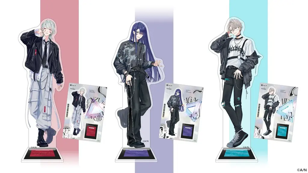 にじさんじ所属「VΔLZ」とのコラボコスメが登場!撮り下ろしビジュアルをあしらったアイシャドウパレットを9月12日より発売決定 画像 4