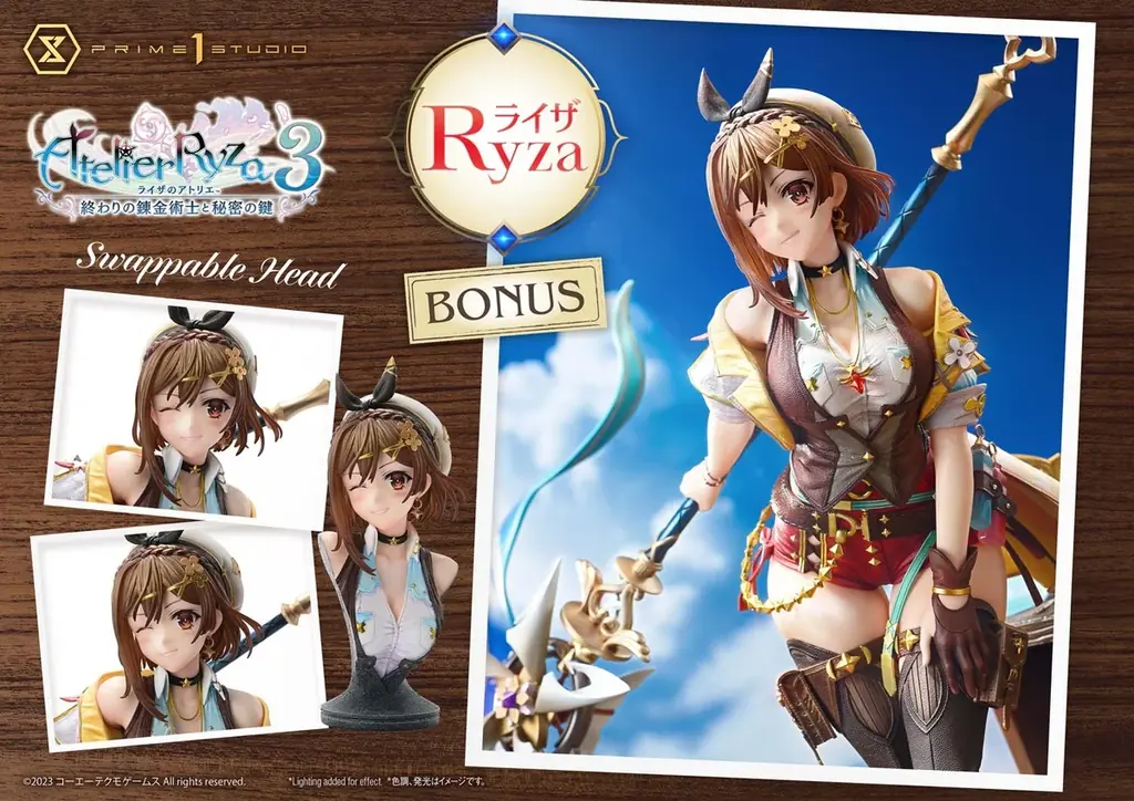 最後の夏の姿を立体化！『ライザのアトリエ３ 〜終わりの錬金術士と秘密の鍵〜』より、ライザの1/4スケールスタチューが登場 画像 11