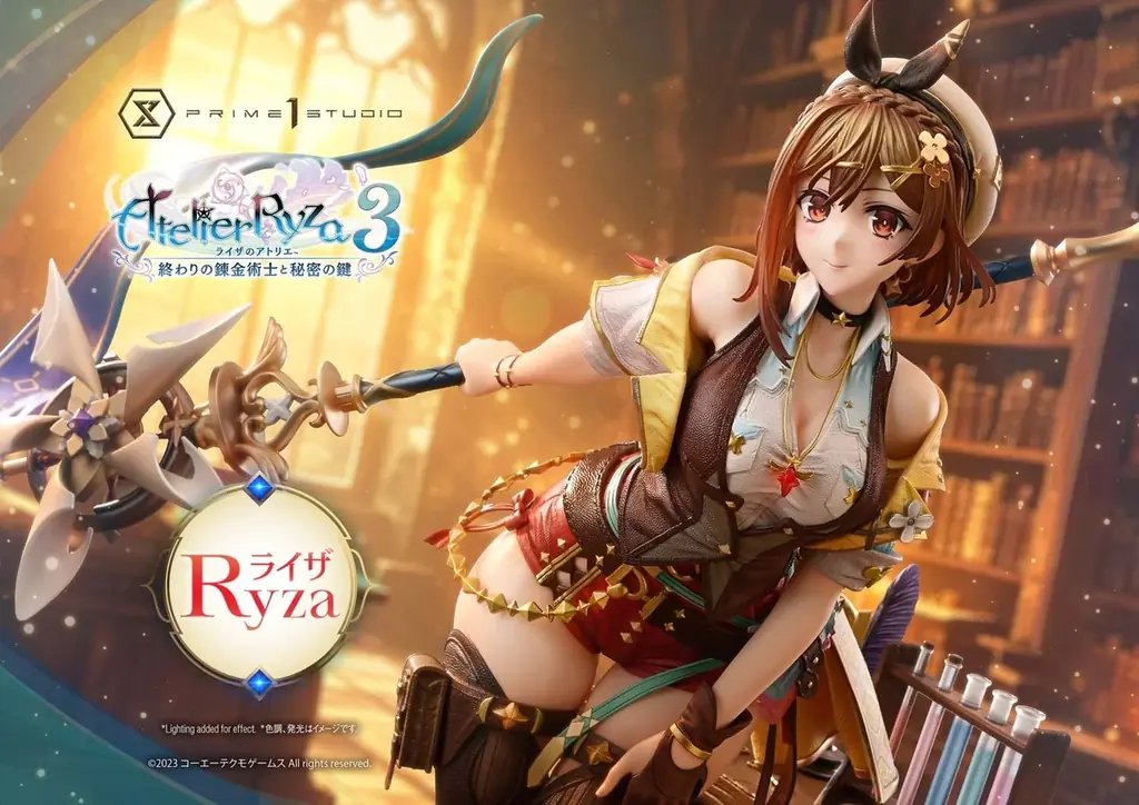 最後の夏の姿を立体化!『ライザのアトリエ3 〜終わりの錬金術士と秘密の鍵〜』より、ライザの1/4スケールスタチューが登場 画像 2