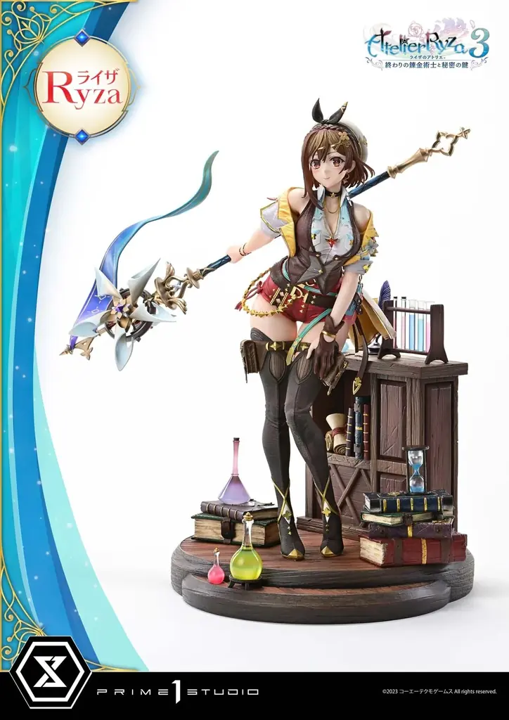 最後の夏の姿を立体化!『ライザのアトリエ3 〜終わりの錬金術士と秘密の鍵〜』より、ライザの1/4スケールスタチューが登場 画像 3