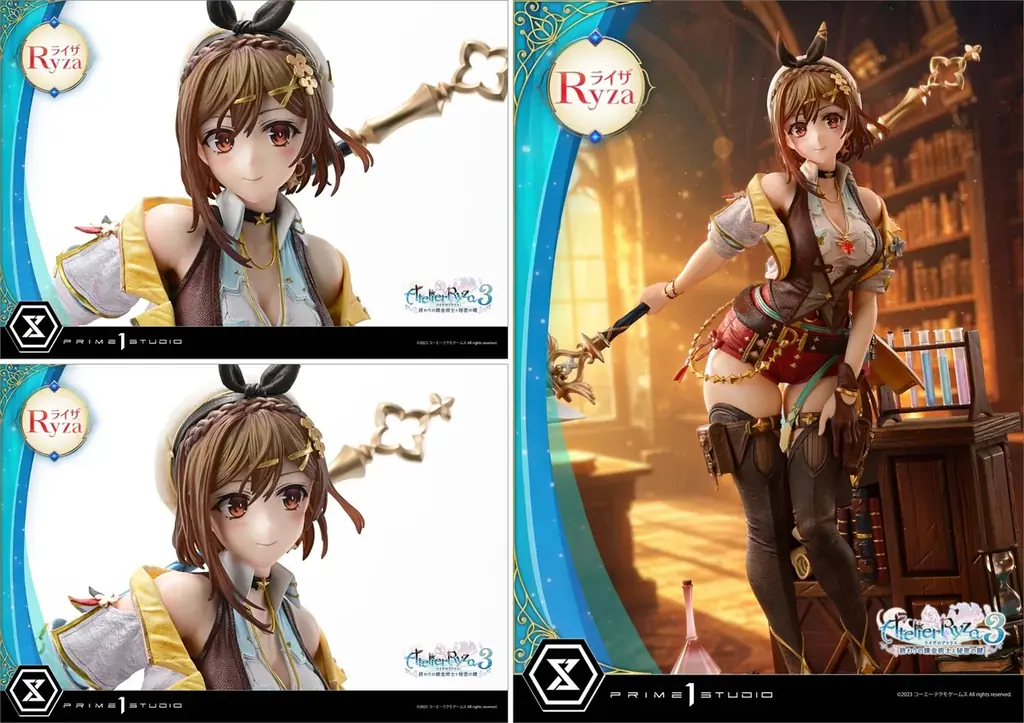 最後の夏の姿を立体化!『ライザのアトリエ3 〜終わりの錬金術士と秘密の鍵〜』より、ライザの1/4スケールスタチューが登場 画像 6