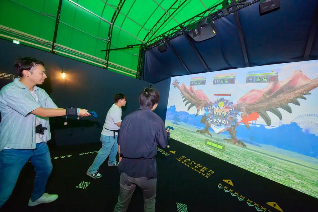 世界中のファンに捧げるコラボが実現!『ゴジラ迎撃作戦』&『モンスターハンター・ザ・フィールド inニジゲンノモリ』 画像 11
