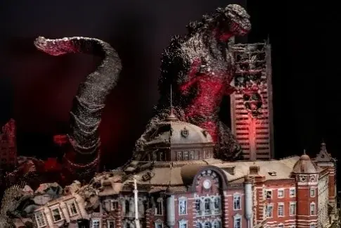 世界中のファンに捧げるコラボが実現!『ゴジラ迎撃作戦』&『モンスターハンター・ザ・フィールド inニジゲンノモリ』 画像 4