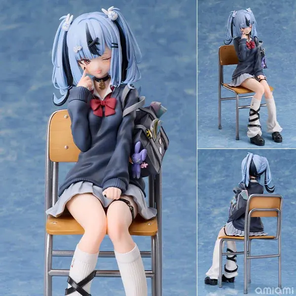“はいすぺっくにーとVTuber”『新兎わい』が制服衣装でフィギュア化。あみあみにて予約受付中。 画像 2