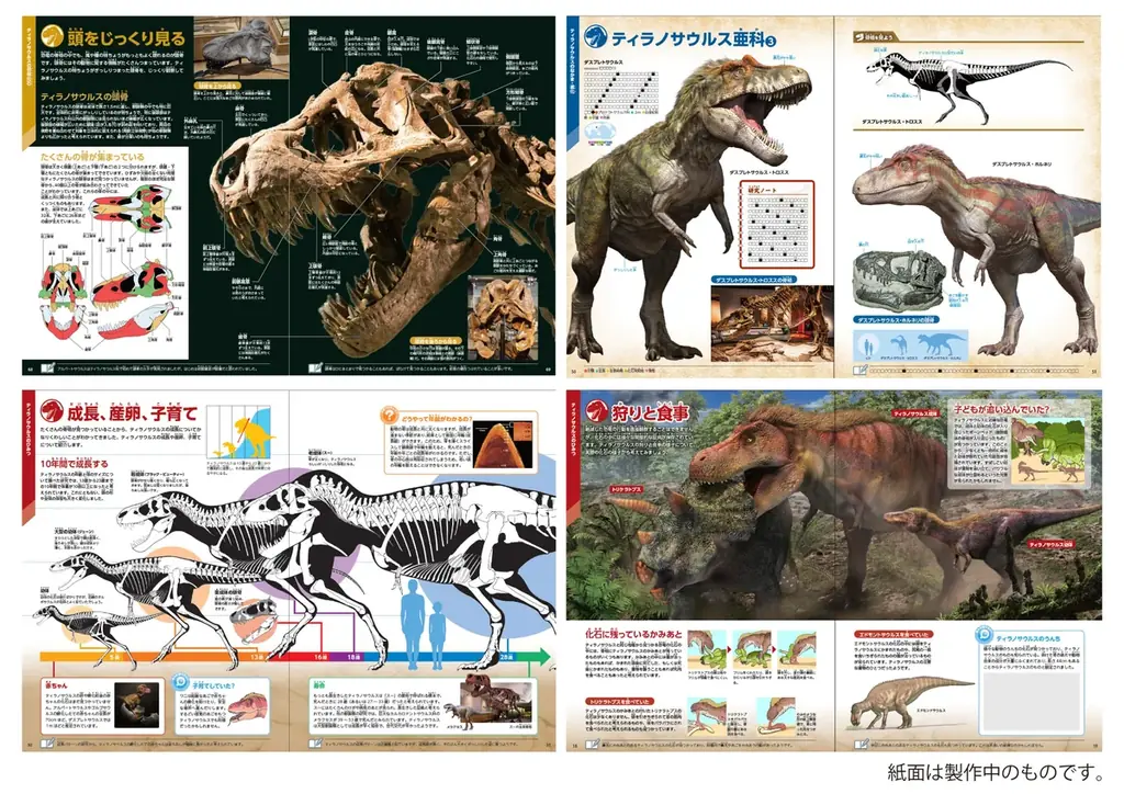 脅威の１冊丸ごとティラノサウルス＆サメ！ 『学研の図鑑LIVEエクストリーム　ティラノサウルス』『サメ』（2025年11月27日発売予定）が、全国の書店・ネット書店で予約受付開始！ 画像 2