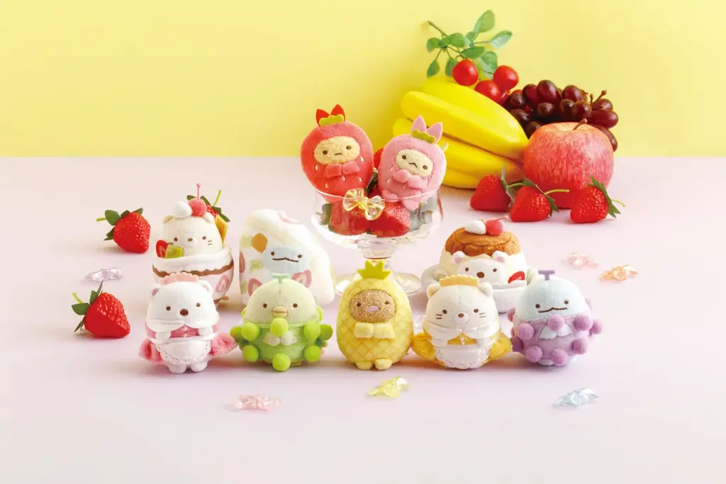 10周年を迎えたすみっコぐらしコレクション！10周年記念“復刻カプセルてのりぬいぐるみ”や新シリーズ『フルーツパーラー』が新発売！ 画像 3