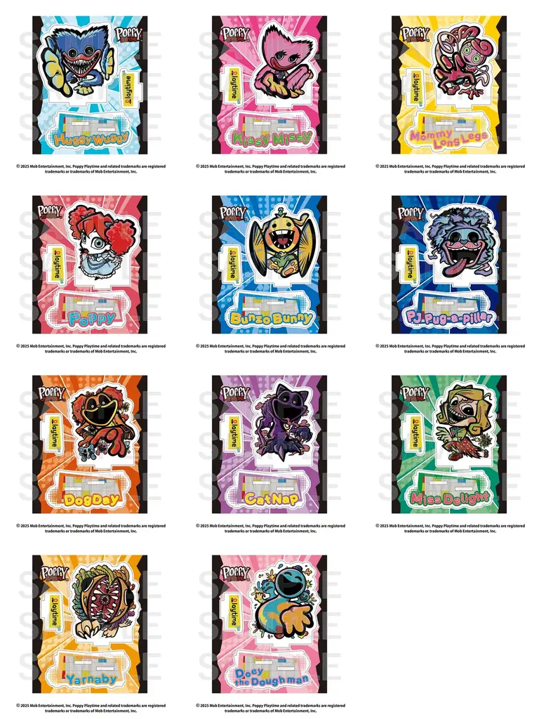 「POPPY PLAYTIME コラボカフェ in E-DINER」コラボカフェグッズがINFOLENS GEEK SHOPに登場! 画像 2