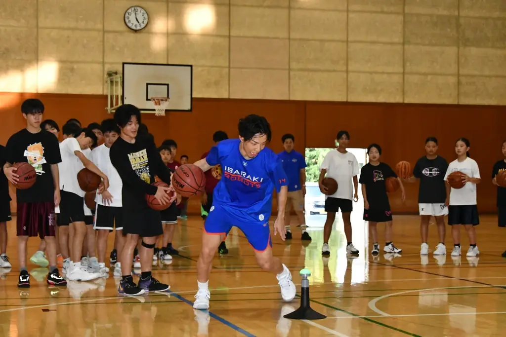 【茨城県五霞町】茨城ロボッツ×五霞町 中学生が現役プロバスケットボール選手との交流。県西地域で初めてのクリニック（実技指導）開催！ 画像 7