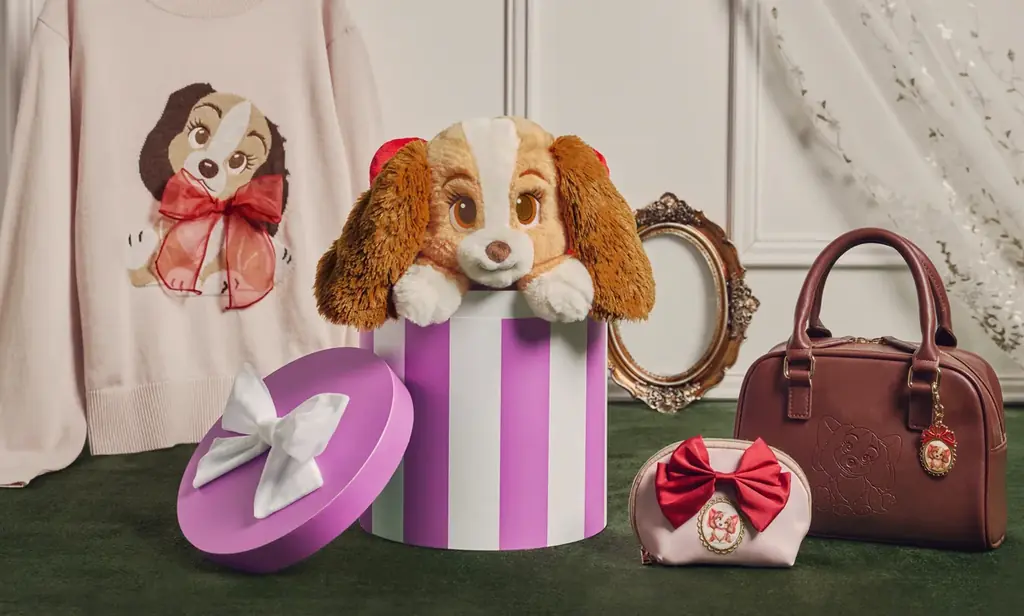 『わんわん物語』公開70周年記念！子犬のレディの愛くるしさにきゅんとする、レトロでクラシカルなタッチの新コレクションをディズニーストアで9月12日（金）より順次発売 画像 1