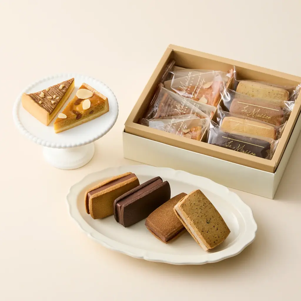 秋冬限定のショコラサンドや季節の実りを楽しむタルトなど、秋冬らしいアイテムやフレーバーが、「ラ・メゾン白金」より登場 画像 4