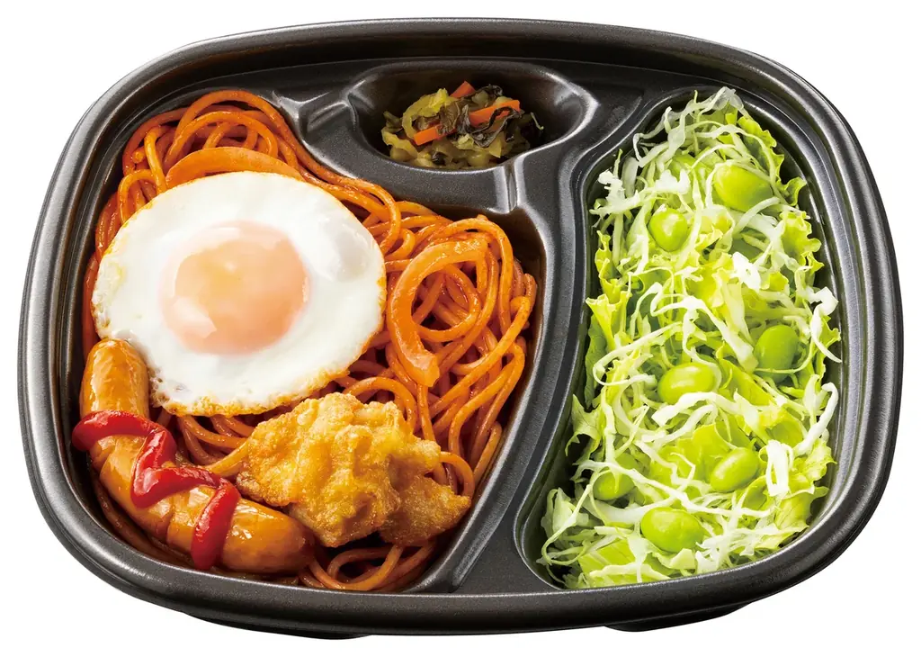 ワンコインで楽しめる「ほっともっと」の新・麺メニュー!どこか懐かしい味わいのナポリタンをサラダやごはんと一緒に『特製ナポリタン&サラダ』『特製ナポリタン弁当』 画像 4