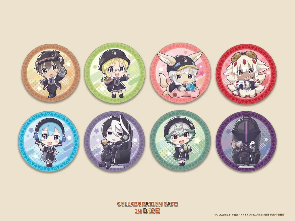 アニメ『メイドインアビス 烈日の黄金郷』×DiCE コラボカフェ開催決定！“ナナチ＆ファプタのおっきなワッフル”など限定メニューが登場！食欲の秋を楽しもう！ 画像 13