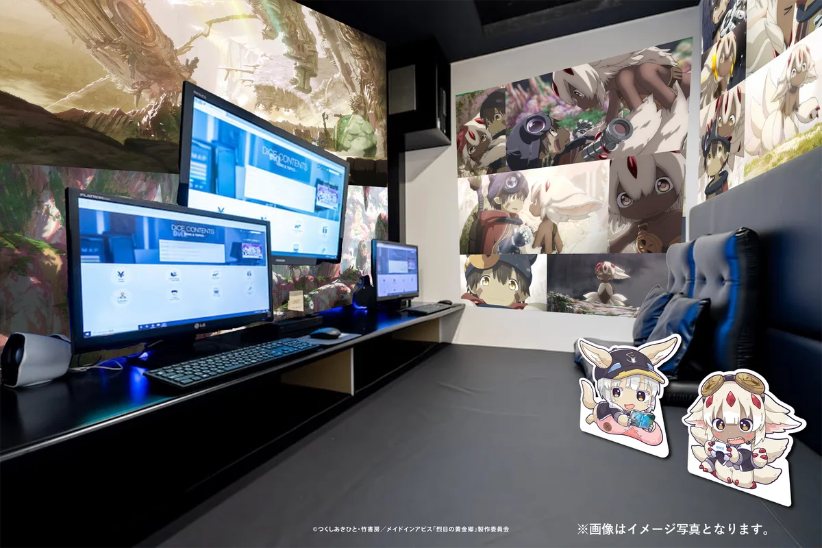 アニメ『メイドインアビス 烈日の黄金郷』×DiCE コラボカフェ開催決定！“ナナチ＆ファプタのおっきなワッフル”など限定メニューが登場！食欲の秋を楽しもう！ 画像 22