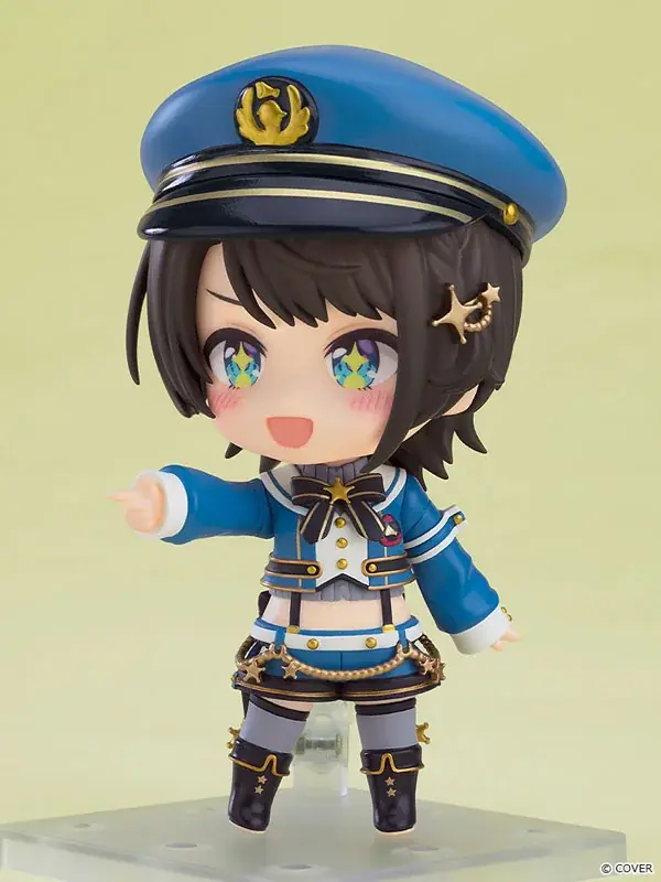 大人気バーチャルYouTuberグループ『ホロライブ』より、ホロライブ2期生「大空スバル」がサスペンダー衣装のねんどろいどになって登場。 画像 6