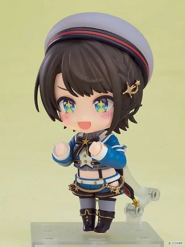 大人気バーチャルYouTuberグループ『ホロライブ』より、ホロライブ2期生「大空スバル」がサスペンダー衣装のねんどろいどになって登場。 画像 8
