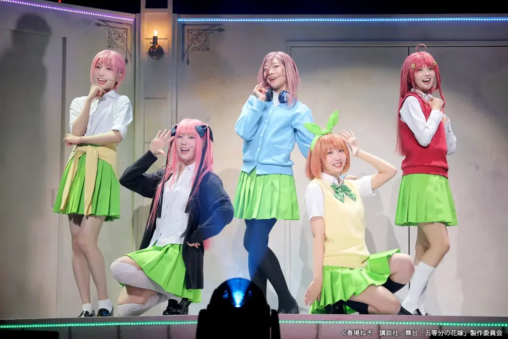 日向坂46 四期生×大人気ラブコメ!『舞台「五等分の花嫁」』をメイキング映像付き特別版でテレビ初独占放送! 画像 2