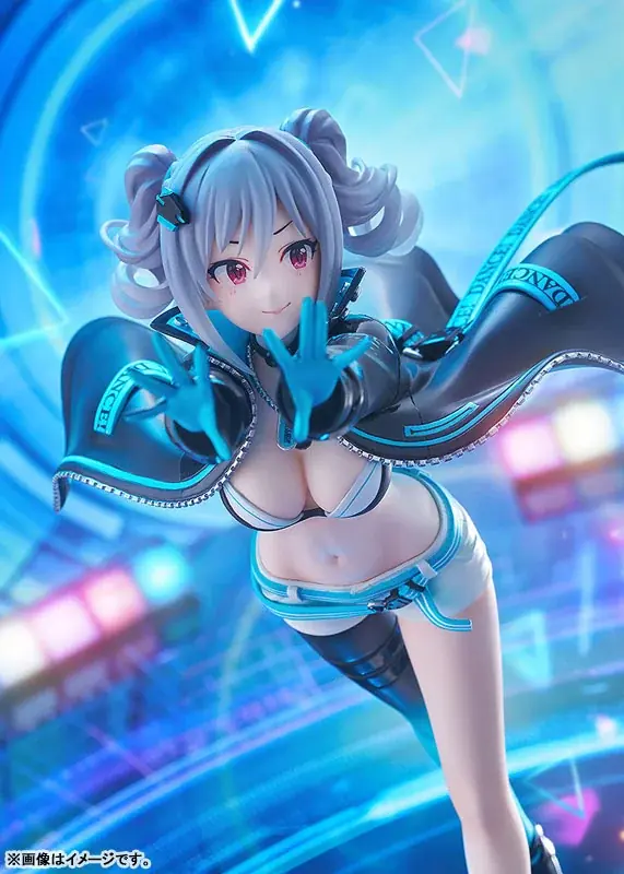 「アイドルマスター シンデレラガールズ」より「神崎蘭子」が、音楽とリズムに合わせ『ダンス・ダンス・ダンス』を踊りきる姿で立体化。あみあみにて予約受付中。 画像 8