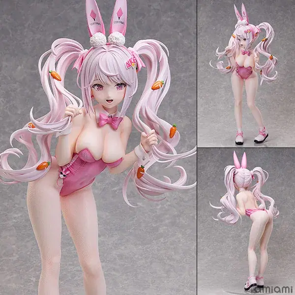『勝利の女神：NIKKE』より、テトラライン「アンリミテッド部隊」所属の「アリス」が“ワンダーランドバニー”の姿でフィギュア化。あみあみにて予約受付中。 画像 2