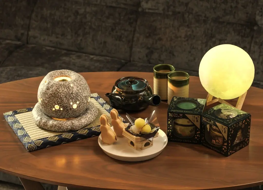 【名古屋】お部屋で楽しむ秋限定プラン～お月見スイーツと茶缶プレゼント付き～『茶香炉の香りに包まれるお月見宿泊プラン』販売 画像 1