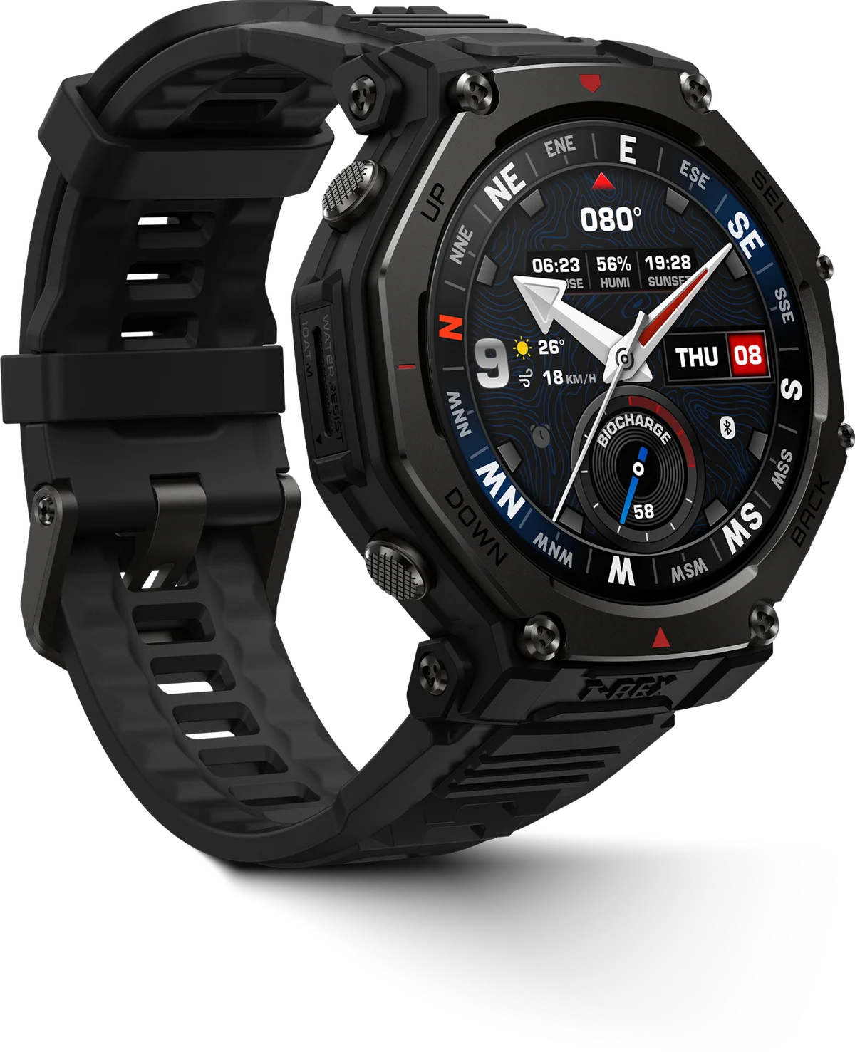 チタン合金×サファイアガラスで進化した「Amazfit T-Rex 3 Pro」―大幅アップデートしたオフラインマップ機能とAI音声操作機能を備えた本格GPSウォッチ、9月5日予約開始! 画像 12