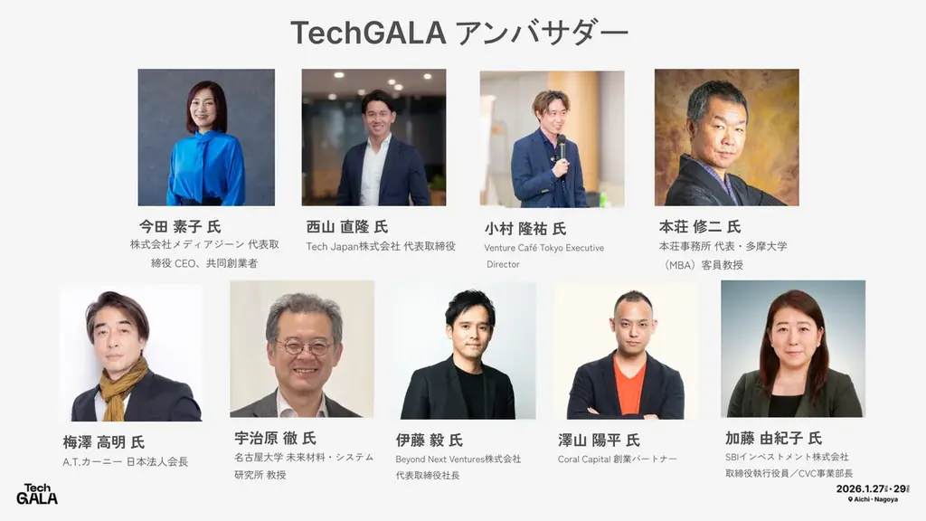「TechGALA Japan 2026」開催に向けた記者会見を開催!見どころ発表 & チケット販売開始 画像 12