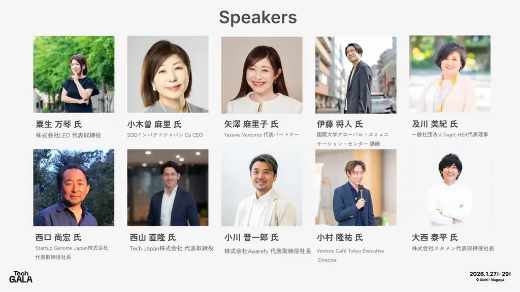 「TechGALA Japan 2026」開催に向けた記者会見を開催!見どころ発表 & チケット販売開始 画像 5