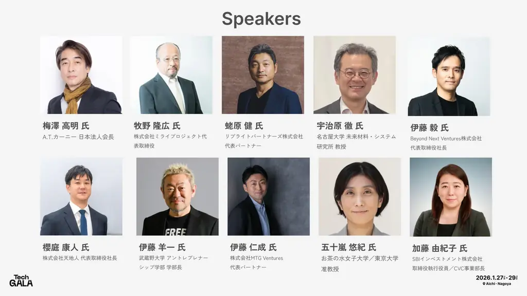 「TechGALA Japan 2026」開催に向けた記者会見を開催!見どころ発表 & チケット販売開始 画像 6