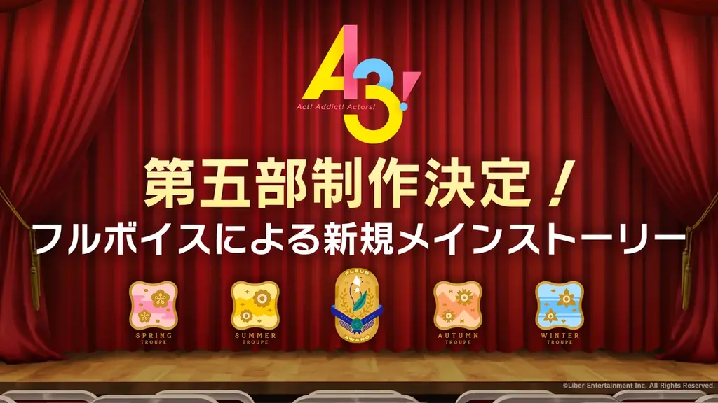 『A3!』第5部制作決定をWinter Partyで発表