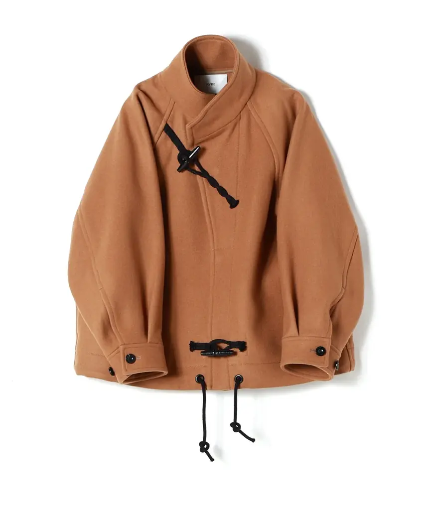 【9/12(金)発売】HYKE(ハイク) 「DUFFEL JACKET」のPARIGOT別注アイテムが登場! 画像 3