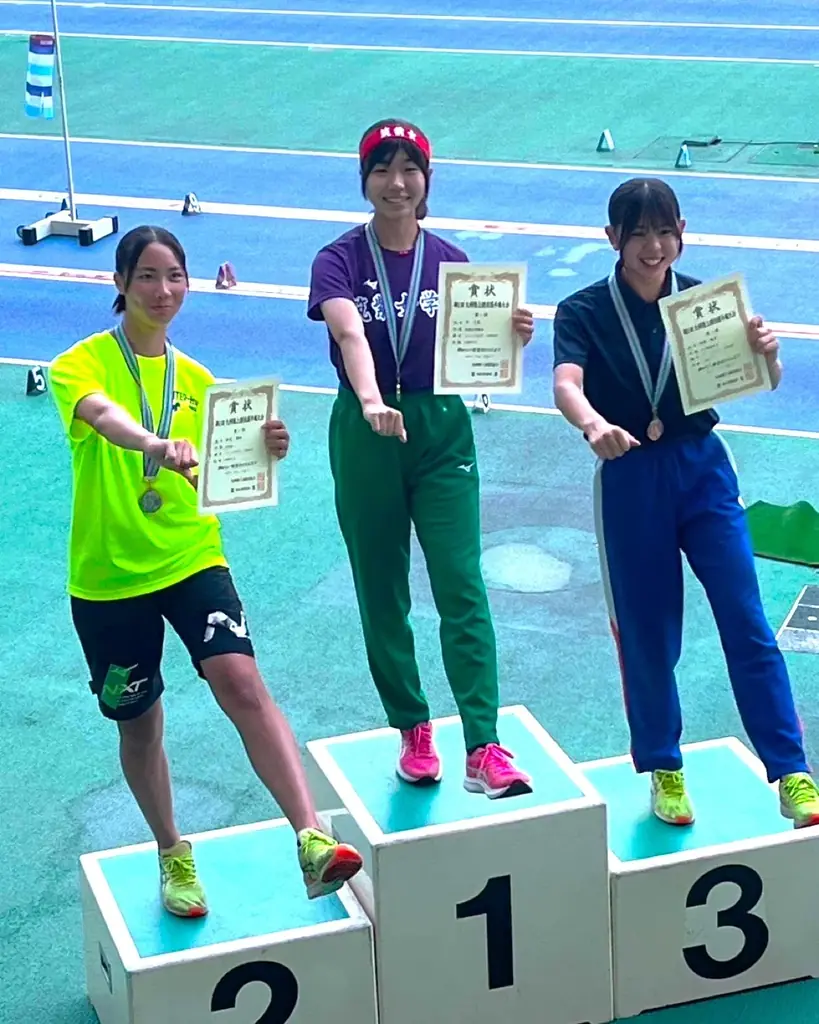 堺整骨院グループのアンバサダー井千夏選手「第80回九州陸上競技選手権大会」で優勝! 画像 2