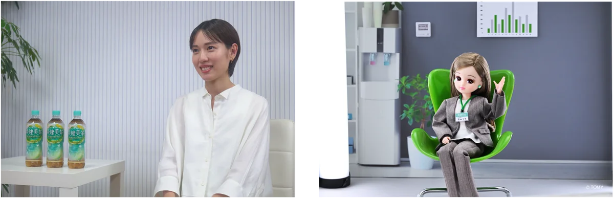 新「爽健美茶」のブランドアンバサダーに俳優・戸田恵梨香さん就任 新CM「潤うBeauteaBlend（ビューティーブレンド）」篇 9月8日（月）より全国で順次放映開始 画像 4