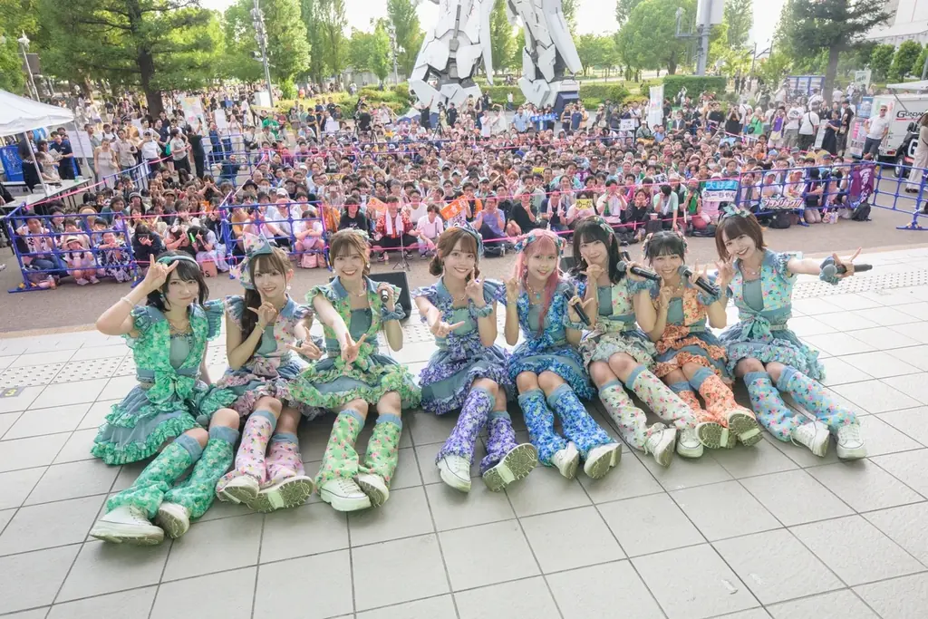 ラフ×ラフ、お台場で743人動員　初アルバム＆全国ツアー発表