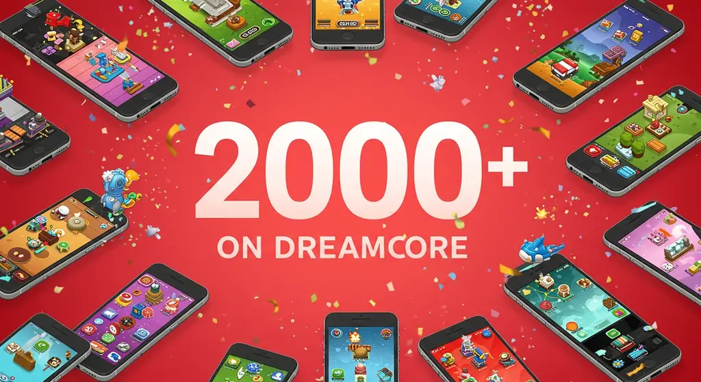 スマホで即生成、DreamCoreが投稿2,000本突破