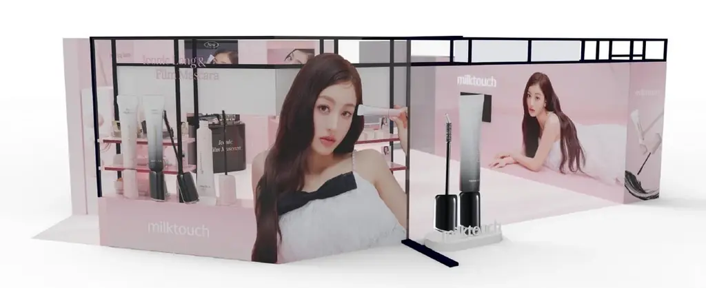 〈milktouch〉TWICE JIHYOの新ビジュアル登場!渋谷ロフト1階にてPOP-UP STOREを期間限定開催!リニューアルマスカラやここだけの限定特典もお見逃しなく! 画像 2