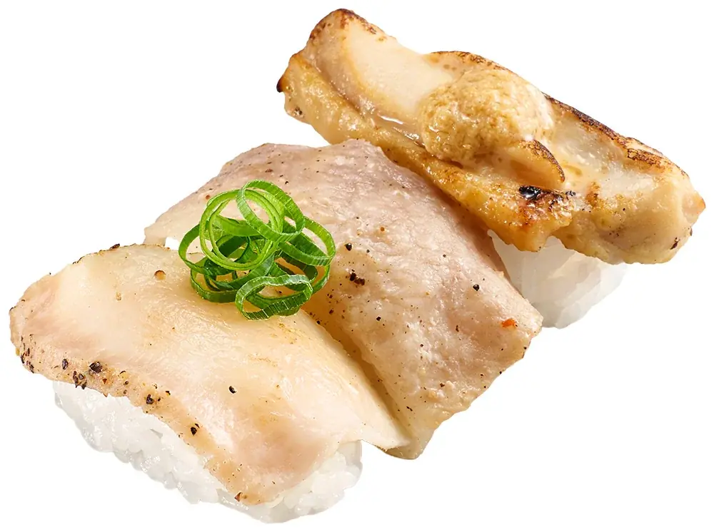 一皿で二度楽しめる！『秋の味くらべまつり』を開催！大切りの厳選まぐろを赤身と煮切り醤油漬けで味わう「大切り厳選まぐろ食べ比べ」が税込120円～で登場！ 画像 4
